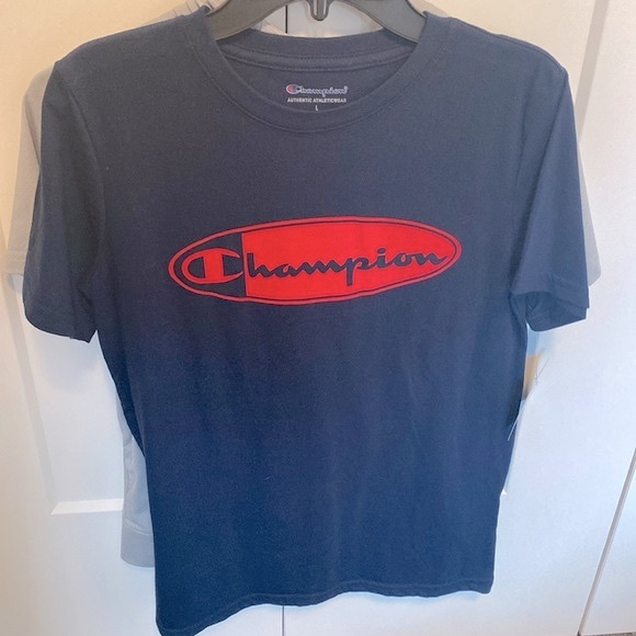 Lot of 2x - NWT [Champion] & [Xersion] Short-Sleeved Tops - Youth Sz L & M - Picture 2 of 10